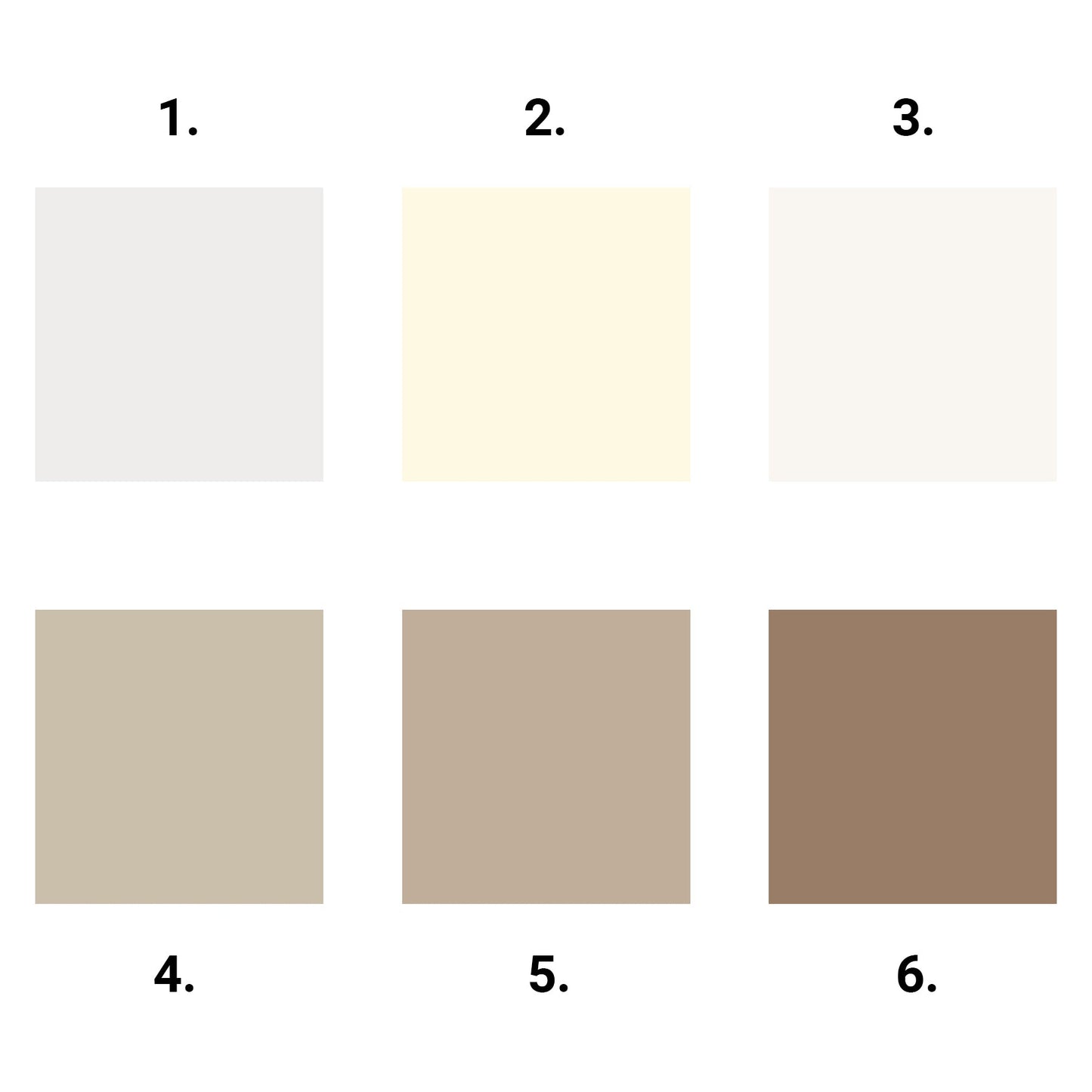 strupai boot color from 1 to 6